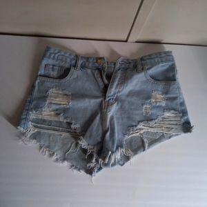 Denim short jean shorts